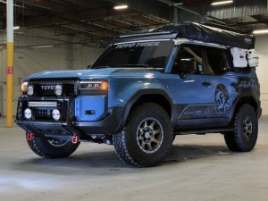 Toyota Land Cruiser J250 Bull Bar - aFe - Terra Guard - Textured Black - `24-`25