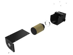 Polaris Ranger XP Performance Air Intake - aFe - Aries Powersport Stage-2 w/ Pro GUARD 7 Filter - `05-`09