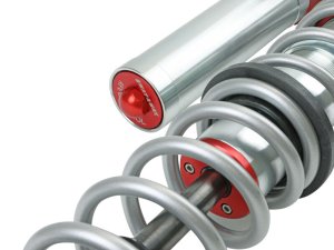 Polaris RZR Coilover Suspension Kit - Front - aFe - Sway-A-Way 2.5 w/ Remote Reservoirs and Comp Adjusters - `14-`16