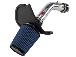 Subaru WRX Performance Air Intake - aFe - Stage-2 Cold Air Intake w/ Pro DRY S Filter - Polished - `08-`12
