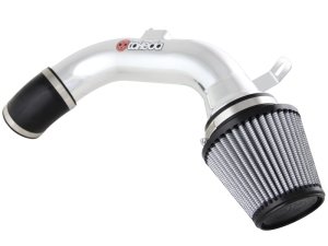 Honda Accord Performance Air Intake - aFe - Stage-2 Cold Air Intake System w/ Pro DRY S Filter - Polished - `08-`10