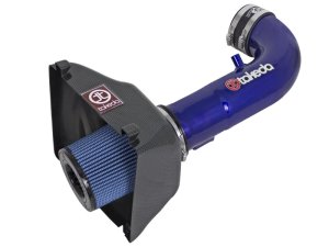 Lexus RC F Performance Air Intake - aFe - Stage-2 Cold Air Intake w/ Pro 5R Filter - Blue - `15-`24