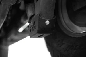 RAM 1500 Rear Shock Guards - Addictive Desert Designs - Hammer Black - `21+ TRX & RHO