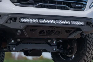 GMC Sierra 1500 Bumper - Front - Addictive Desert Designs - Stealth Fighter - Winch Mount - 2022+