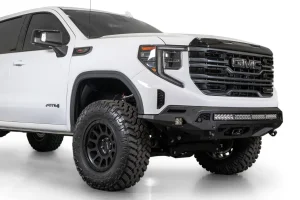 GMC Sierra 1500 Bumper - Front - Addictive Desert Designs - Stealth Fighter - Winch Mount - 2022+