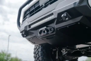 Toyota 4Runner Front Bumper - Stealth - Center Mount w/ Top Hoop