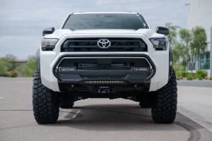 Toyota 4Runner Front Bumper - Stealth - Center Mount w/ Top Hoop