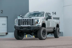 GMC Sierra 3500 Winch Mount Bumper - Front - Addictive Desert Designs - Phantom - `24+