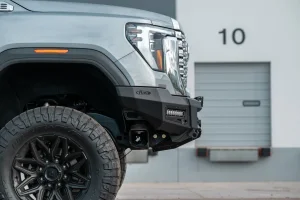 GMC Sierra 3500 Winch Mount Bumper - Front - Addictive Desert Designs - Phantom - `24+