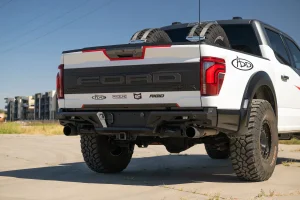 Ford F-150 Raptor Bumper - Rear - Addictive Desert Designs - Edge Series - `21-`26 Ford F-150 Raptor Bumper - Rear - Addictive Desert Designs - Edge Series - `21-`26