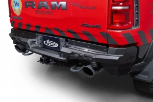 Ram RHO Bumper - Rear - Addictive Desert Designs - Phantom - Hammer Black Powder Coat - 2025+