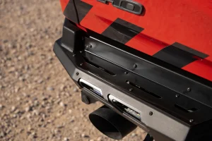 Ram RHO Bumper - Rear - Addictive Desert Designs - Phantom - Hammer Black Powder Coat - 2025+