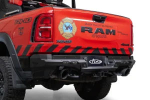 Ram RHO Bumper - Rear - Addictive Desert Designs - Phantom - Hammer Black Powder Coat - 2025+
