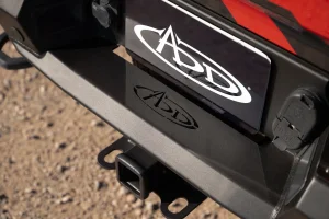 Ram RHO Bumper - Rear - Addictive Desert Designs - Phantom - Hammer Black Powder Coat - 2025+