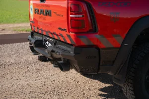 Ram RHO Bumper - Rear - Addictive Desert Designs - Phantom - Hammer Black Powder Coat - 2025+