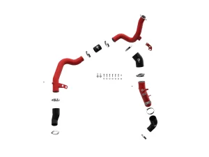 Hyundai Veloster N Intercooler Charge Pipe Kit - aFe - BladeRunner Aluminum Hot & Cold - Red - `19-`22