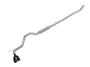Toyota Hilux Performance Exhaust - Rear-Side Exit - aFe - Vulcan Series 3 IN Cat Back - Black - `15-`26