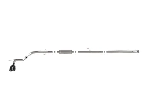 Toyota Hilux Performance Exhaust - Rear-Side Exit - aFe - Vulcan Series 3 IN Cat Back - Black - `15-`26