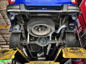 Toyota Hilux Performance Exhaust - Rear-Side Exit - aFe - Vulcan Series 3 IN Cat Back - Black - `15-`26