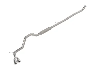 Toyota Hilux Performance Exhaust - Rear-Side Exit - aFe - Vulcan Series Cat-Back - Polished - `15-`26