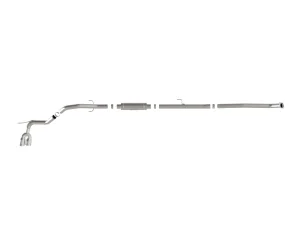 Toyota Hilux Performance Exhaust - Rear-Side Exit - aFe - Vulcan Series Cat-Back - Polished - `15-`26