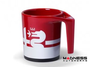 Alfa Romeo Coffee Mug - Concept Logo - Red/ White Alfa Romeo Coffee Mug - Concept Logo - Red/ White