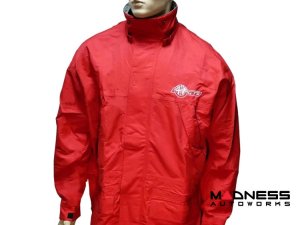 Alfa Romeo Outdoor Jacket - Red w/ GTA Logo - Size: X-Large