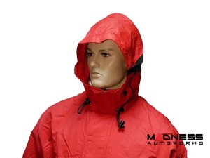 Alfa Romeo Outdoor Jacket - Red w/ GTA Logo - Size: X-Large