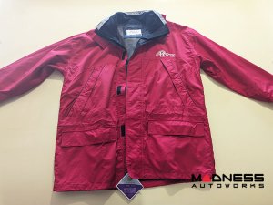 Alfa Romeo Outdoor Jacket - Red w/ GTA Logo - Size: X-Large