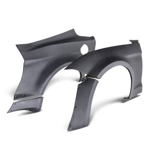 Ford Mustang Fender Flares - Anderson Composites - 10-Piece Wide Body - JTP Style - Fiberglass - `18-`23