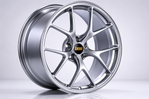 Ferrari 430 Wheels - BBS - RI-A 19x10.5 5x108 ET35 CB67 - Diamond Silver - `05-`10