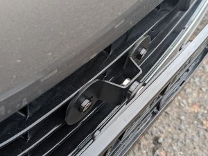 Platypus License Plate Mount - Grille Mount - Euro Style Plate