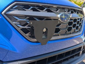 Platypus License Plate Mount - Grille Mount - JDM Style Plate Platypus License Plate Mount - Grille Mount - JDM Style Plate
