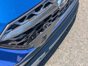 Platypus License Plate Mount - Grille Mount - JDM Style Plate Platypus License Plate Mount - Grille Mount - JDM Style Plate