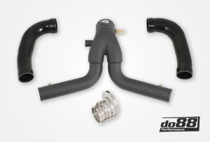 Porsche 911 Turbo Performance Exhaust - do88 - Y-Pipe - Black - `15-`27