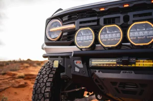 Ford Bronco Raptor Front Bumper - Tube Series - DV8 Ford Bronco Raptor Front Bumper - Tube Series - DV8