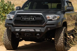 Toyota Tacoma Front Bumper - DV8 Offroad - MTO Series Winch - `16-`23