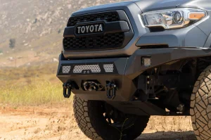 Toyota Tacoma Front Bumper - DV8 Offroad - MTO Series Winch - `16-`23