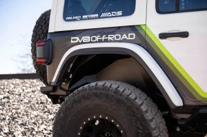 Jeep Wrangler JL Inner Fender Liners - Rear - DV8 Offroad - `18-`24