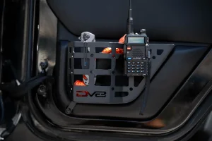 Jeep Wrangler JK Molle Panels - Rear Door - DV8 Offroad - Black - `11-`18 Jeep Wrangler JK Molle Panels - Rear Door - DV8 Offroad - Black - `11-`18