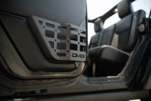 Jeep Wrangler JK Molle Panels - Rear Door - DV8 Offroad - Black - `11-`18 Jeep Wrangler JK Molle Panels - Rear Door - DV8 Offroad - Black - `11-`18