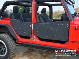 Jeep Wrangler JK Half Doors - Front - DV8 Offroad - `07-`18 Jeep Wrangler JK Half Doors - Front - DV8 Offroad - `07-`18