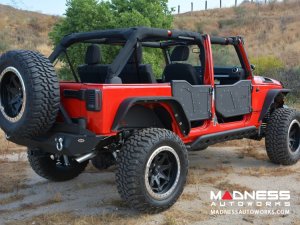 Jeep Wrangler JK Half Doors - Front - DV8 Offroad - `07-`18 Jeep Wrangler JK Half Doors - Front - DV8 Offroad - `07-`18