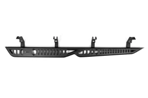 GMC Sierra 1500 Crew Cab Side Steps - DV8 Offroad - OE Plus - Black - `19-`25 GMC Sierra 1500 Crew Cab Side Steps - DV8 Offroad - OE Plus - Black - `19-`25