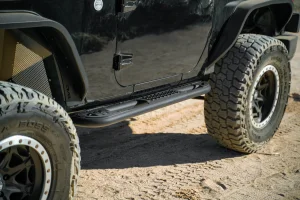 Jeep Wrangler JK Side Steps - DV8 Offroad - OE Plus - `07-`18 - 2 Door