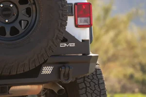 Jeep Wrangler JK Tire Carrier - DV8 Offroad - MTO Bumper - `07-`18 Jeep Wrangler JK Tire Carrier - DV8 Offroad - MTO Bumper - `07-`18