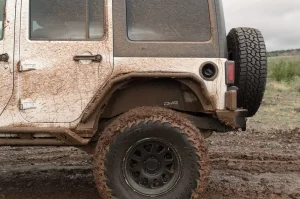 Jeep Wrangler JK Tire Carrier - DV8 Offroad - MTO Bumper - `07-`18 Jeep Wrangler JK Tire Carrier - DV8 Offroad - MTO Bumper - `07-`18