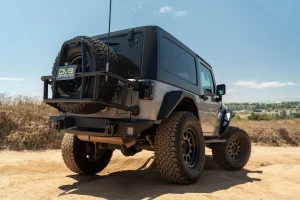 Jeep Wrangler JK Tire Carrier - DV8 Offroad - `07-`18 Jeep Wrangler JK Tire Carrier - DV8 Offroad - `07-`18