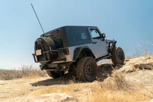 Jeep Wrangler JK Tire Carrier - DV8 Offroad - `07-`18 Jeep Wrangler JK Tire Carrier - DV8 Offroad - `07-`18