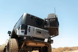 Jeep Wrangler JK Tire Carrier - DV8 Offroad - `07-`18 Jeep Wrangler JK Tire Carrier - DV8 Offroad - `07-`18